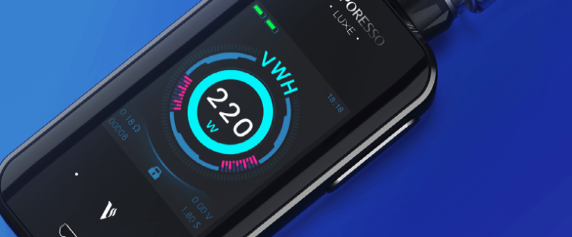Vaporesso Luxe S displej