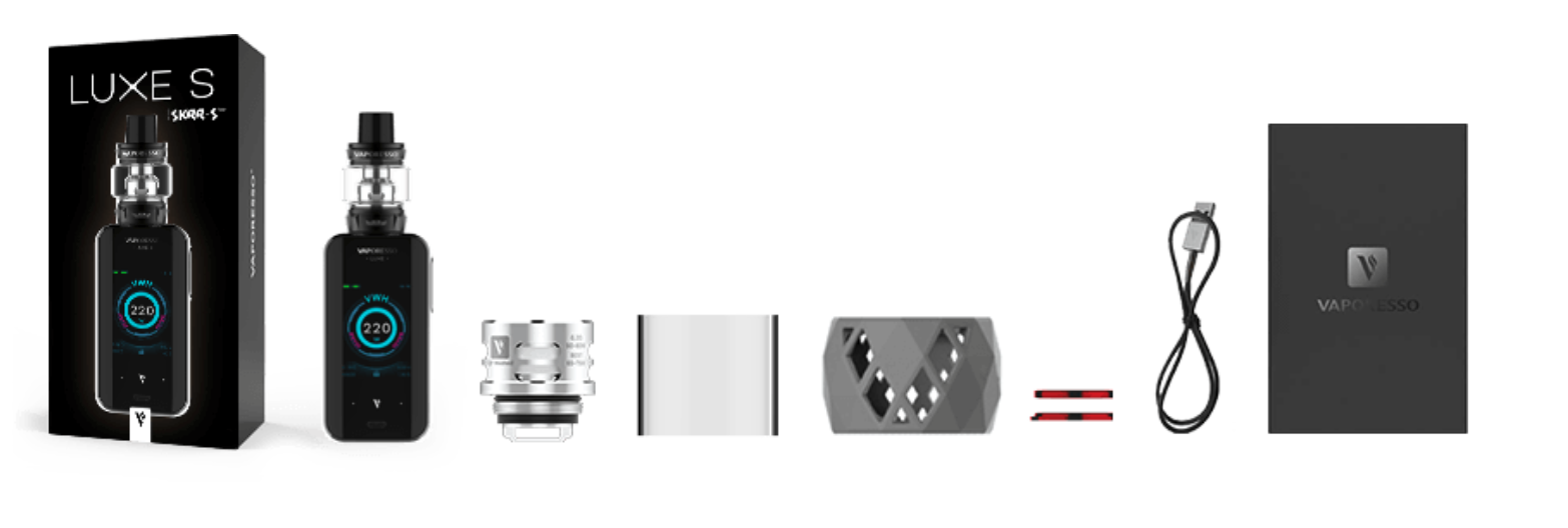 Vaporesso Luxe S - obsah balení