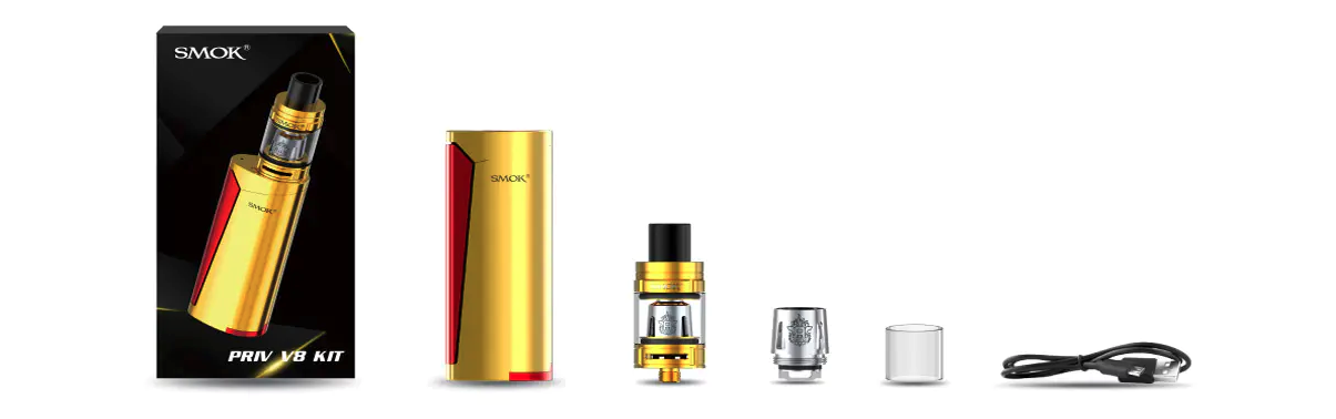 Smoktech Priv V8 obsah balení