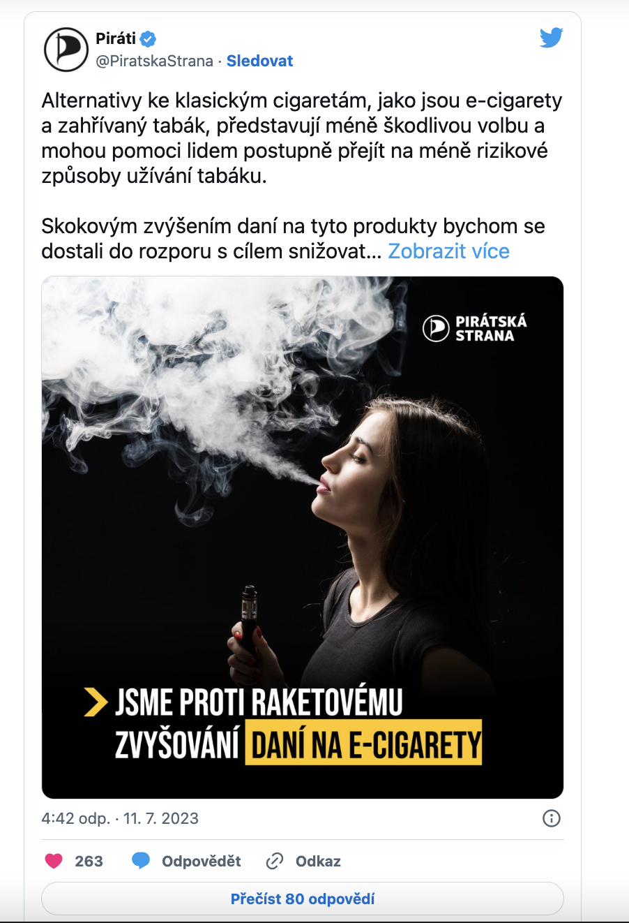 Twitter Pirátů