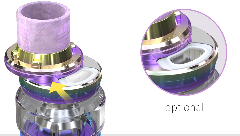 iJust 3 plnění tanku